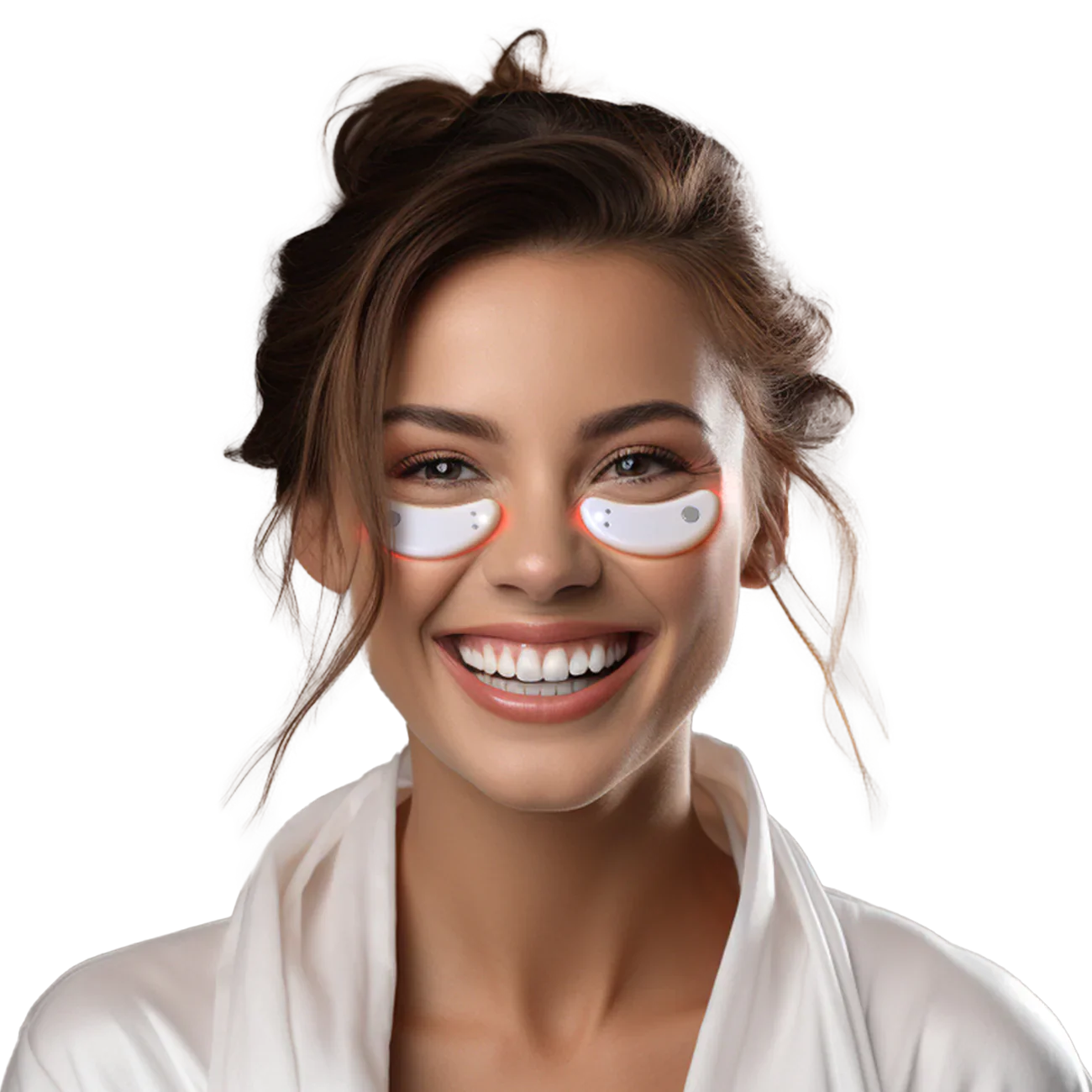 Application des capsules oculaires pour un regard reposé et lumineux